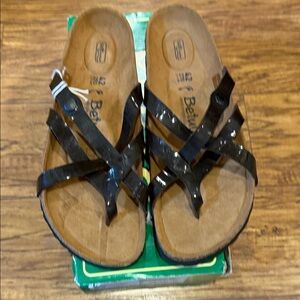 Black Strappy Sandals Birkenstocks